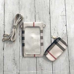 Plaid Set - Phone Crossbody and Coin Purse